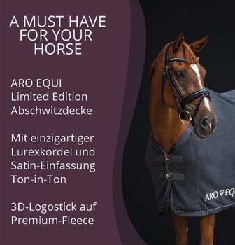 Aro Equi Fleece Rug limitiert 135 cm, Aro Equi  Premium Fleece Rug 135 cm, Ute , Horse Blankets, Sheets & Coolers, Kienberg