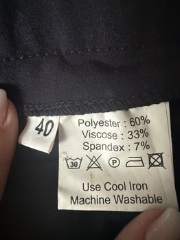 Ausgefallene Reithose - neu mit Etikett - Vollbesatz - Gr. 40