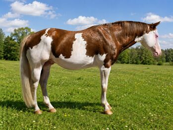 Außergewöhnlicher Paint Horse Hengst mit viel Ausstrahlung und bester Reining-Abstammung, Kerstin Rehbehn (Pferdemarketing Ost), Pferd kaufen, Nienburg