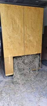 Fuuterautomat Heu automatische Fütterung
