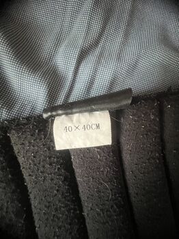 BACK ON TRACK, Bandagierunterlagen Scandic, Welltex, 40x40, schwarz BACK ON TRACK BACK ON TRACK, Bandagierunterlagen Scandic, Welltex