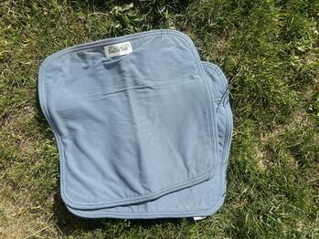 BACK ON TRACK, Arbeits-Bandagierunterlagen, 40x40, grau, BACK ON TRACK BACK ON TRACK, Arbeits-Bandagierunterlagen, 40x40, grau, Gaby Lais, Horse Bandages & Wraps, Malsburg-Marzell