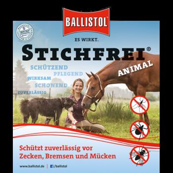 Ballistol Stichfrei Animal gegen stechende Insekten 100ml UVP 8,99€