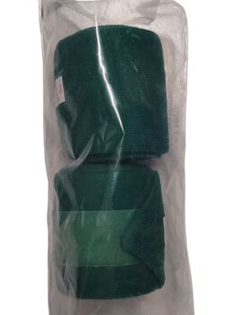 Bandagen  von GERA grün, Gera, Andrea Schürmann, Tendon Boots, Lichtenau