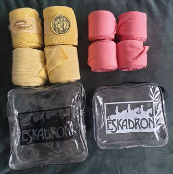 Bandagen 2x 4er Set Eakadron Nici WB Popcorn und Fusion Coral Pony, Eskadron Nici Popcorn und Fusion Coral , Frau Schmidt, Bandaże i owijki, Oberschleißheim