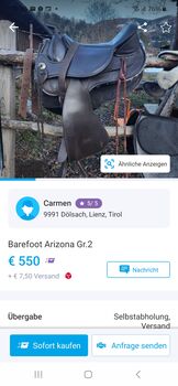 Barefoot Arizona Gr.2 braun Barefoot Arizona