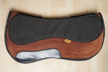 Barefoot Westernpad Pad Phyio Physiopad braun Lammfell polsterbar, Barefoot Physio-Sattelunterlagen-System, AC, Western Pads, Hattingen