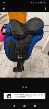 Kindersattel/ baumloser Sattel für Kinder, Schwarz , Treeless Saddle, Dörpstedt