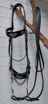 Barockzaum CORTESIA Luxus Kandaren Gebiß Zügel WB Lusitano Show PRE Friese, Stammt aus Portugal Cortesia, Martina Vergo, Bridles & Headstalls, Buchholz in der Nordheide