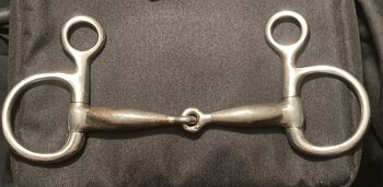 Baucher Gebiss, einfach gebrochen, 13,5 cm, Emily, Gebisse, Landshut