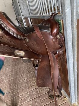 schöner Westernsattel, Liesa Wimmer, Western Saddle, Kröning