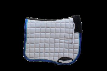 Beautiful white with full silver glitter saddle pad and ear bonnet set, Angel Equine , Abbey, Other Pads, Pretoria 