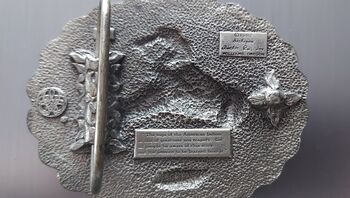 Gürtelschnalle / Buckle End of the trail Fa. Siskiyou USA Austauschbar Siskiyou