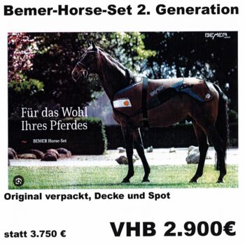 BEMER Horse-Set 2. Generation, BEMER Vet Set, EKG Busch, Pferdedecken, Groß-Umstadt