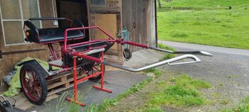 Bequemes und stabiles Gig / Einachser Kutsche, Delvos Metallbau GmbH Big Swing, Delia, Kutschen, Urswil