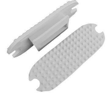 Steigbügeleinlagen 12 cm weiß., Birgit, Saddle Accessories, Kiel