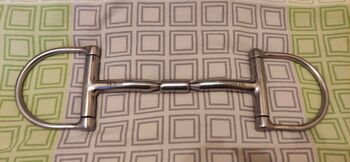 Billy Allen D-Ring Snaffle mit Kupfer / Sweet-Iron Einlagen, 14,5cm, Lisa, Horse Bits, Wittenberge