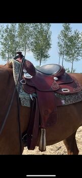 Billy cook reining saddle, Billy cook, Femke de Buck, Western Saddle, Middelburg