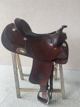 Billy Cook Westernsattel dkl. braun Billy Cook