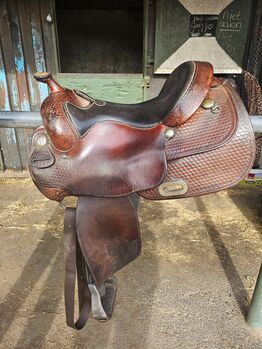 Billy Cook western Saddle 17.5inch trade, Billy Cook, E.E Rietveld, Westernsattel, Alphen aan den Rijn