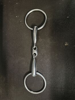 Gebiss / Ausbildungsgebiss / Wassertrense 13,5 doppelt gebrochen, Silk Steel, Julia B., Horse Bits, Hopsten