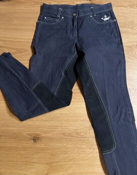 Blaue Jeansreithose von Equilibre Gr. 36, Equilibre, Ronja Balk, Breeches & Jodhpurs, Lahr/Schwarzwald