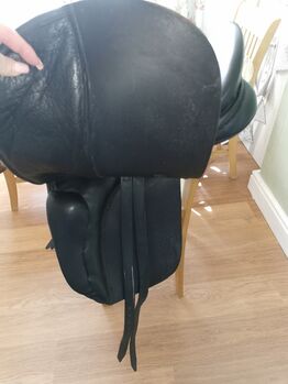 Black dressage saddle, Rachel , Dressage Saddle, Llanelli