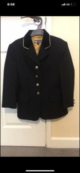 Black Dublin show jacket, Dublin, Ellie Maria nesbitt, Children's Riding Jackets, Carrickfergus