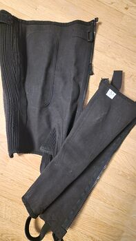 Schwarze Stoff Chaps Gr. L, Krämer, Irma, Half Chaps, Dortmund