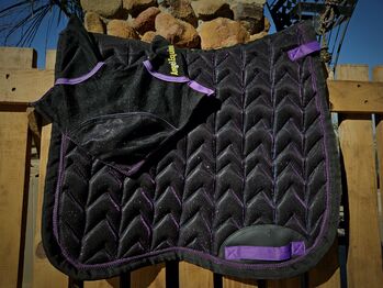 Black & Purple shimmering set, Angel Equine , Abbey, Other Pads, Pretoria 