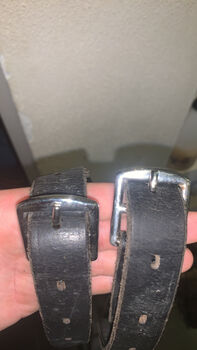 Schwarze Steigbügelriemen – 135 cm, guter Zustand, Freya, Girths & Cinches, Farschweiler