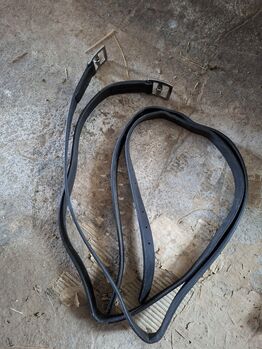 Steigbügelriemen Schwarz (135 cm) - gebraucht, Michelle wilms , Saddle Accessories, Utzenaich 
