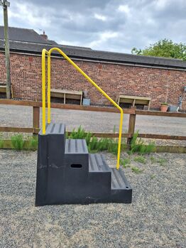 Premium Mounting Block with handrail