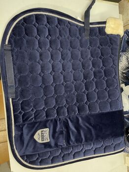 Blaue Polo Schabracke, Celine, Dressage Pads, Siegelsbach