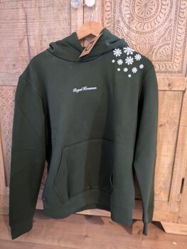 Hoodie Xmas Pony unisex L Royal horsemen Xmas hoodie