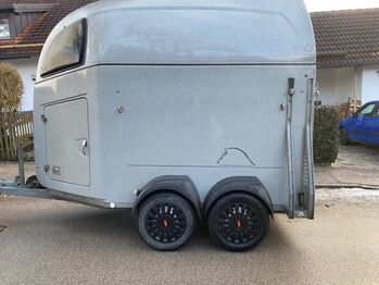 Böckmann Pferdehaenger Comfort, Boeckmann Comfort, Isabel Maier, Pferdeanhänger, Berg