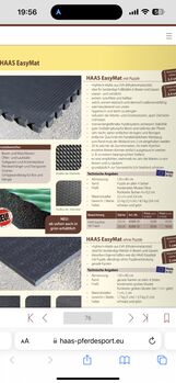 ⭐️Boxenmatten/ Puzzelmatten/ Gummimatten⭐️, Haas EasyMat , Kathi, Horse & Stable Mats, Wachtberg