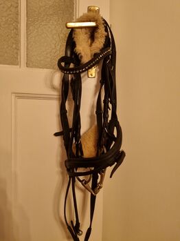 BR Pony Trense mit Glitzer Stirnriemen und Sprenger KK Ultra Gebiss, Charlotte , Bridles & Headstalls, Hamburg