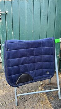 BR Schabracke Cord June Dressur WB blau, BR June, Laura P., Dressage Pads, Mainz
