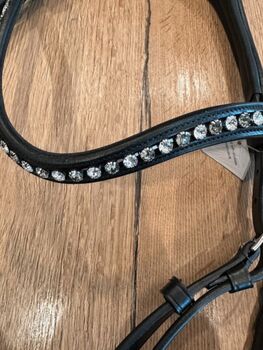 BR Trense Eston Warmblut schwarz Swarovski BR  Eston Warmblut 