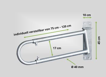 RFID-gesteuertes Einbahntor | individueller Weidezugang | Selektion | NEU smARTgerecht  OpenDoor Ultra - RFID-gesteuertes Einbahntor 