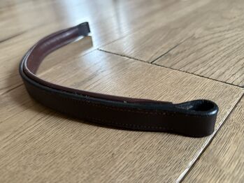 Stirnriemen Leder braun 33 cm (Außenmaß 37 cm), Maria, Naczółki, Stuttgart