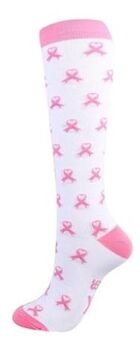 Breast Cancer socks, Lauren Cook, Other, High Salvington