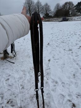 Vorderzeug/mit Ziernähten/ braun/WB