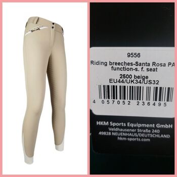 Reithose gr.44, HKM, Bianca , Breeches & Jodhpurs, Paderborn