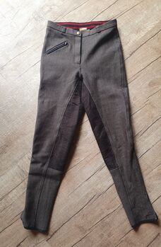 Reithose Nadelstreifen schwarz Gr. 36