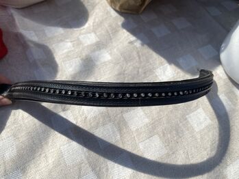 Stirnriemen schwarz, M. Reinsch , Browbands, Mellinghausen