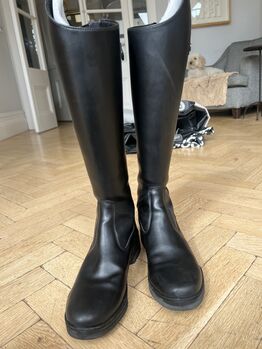 BROGINI MODENA SYNTHETIC VEGAN LEATHER TALL RIDING BOOT  LADIES size 6.5, Brogini, Alexa Koch, Riding Boots, London