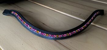 Stirnriemen Swarovski Glitzer, Healthy Horse, Annelie Kirchhardt , Browbands, Ellwangen 