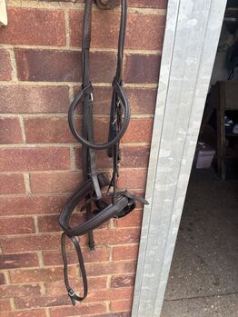 Brown Crank Cavesson with Flash, Naomi Harbour, Bridles & Headstalls, London